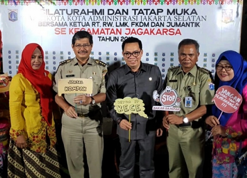 Silaturahmi dan Tatap Muka Walikota Jakarta Selatan bersama RT, RW, FKDM, LMK dan Jumantik se-Kecamatan Jagakarsa