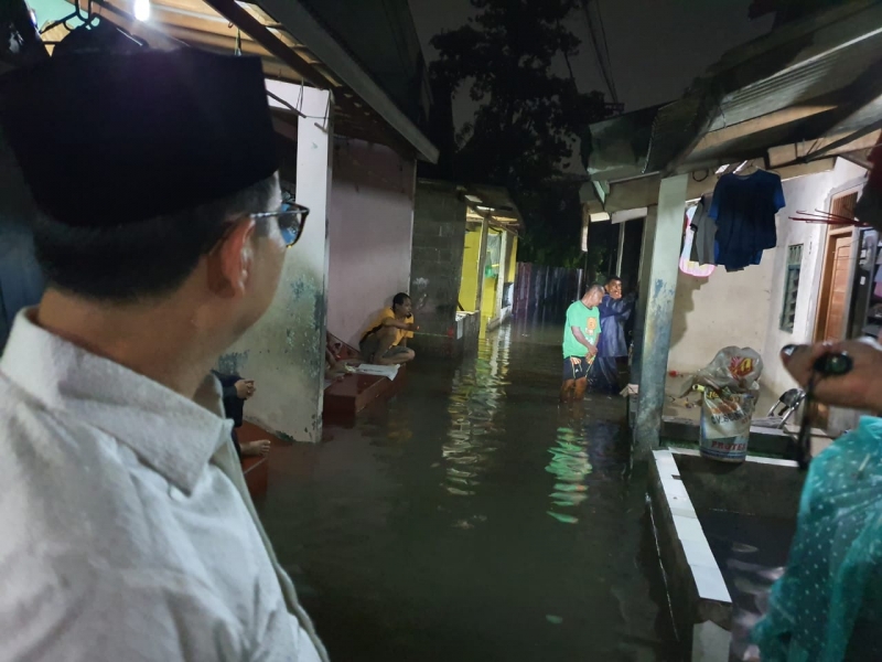 Monitoring Siaga Banjir di Jagakarsa dan Pasar Minggu