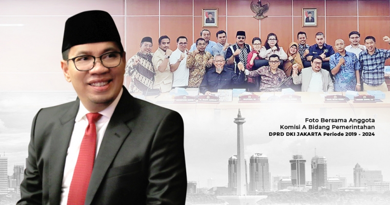 H. Purwanto, SH Resmi di Komisi A DPRD DKI Jakarta Bidang Pemerintahan